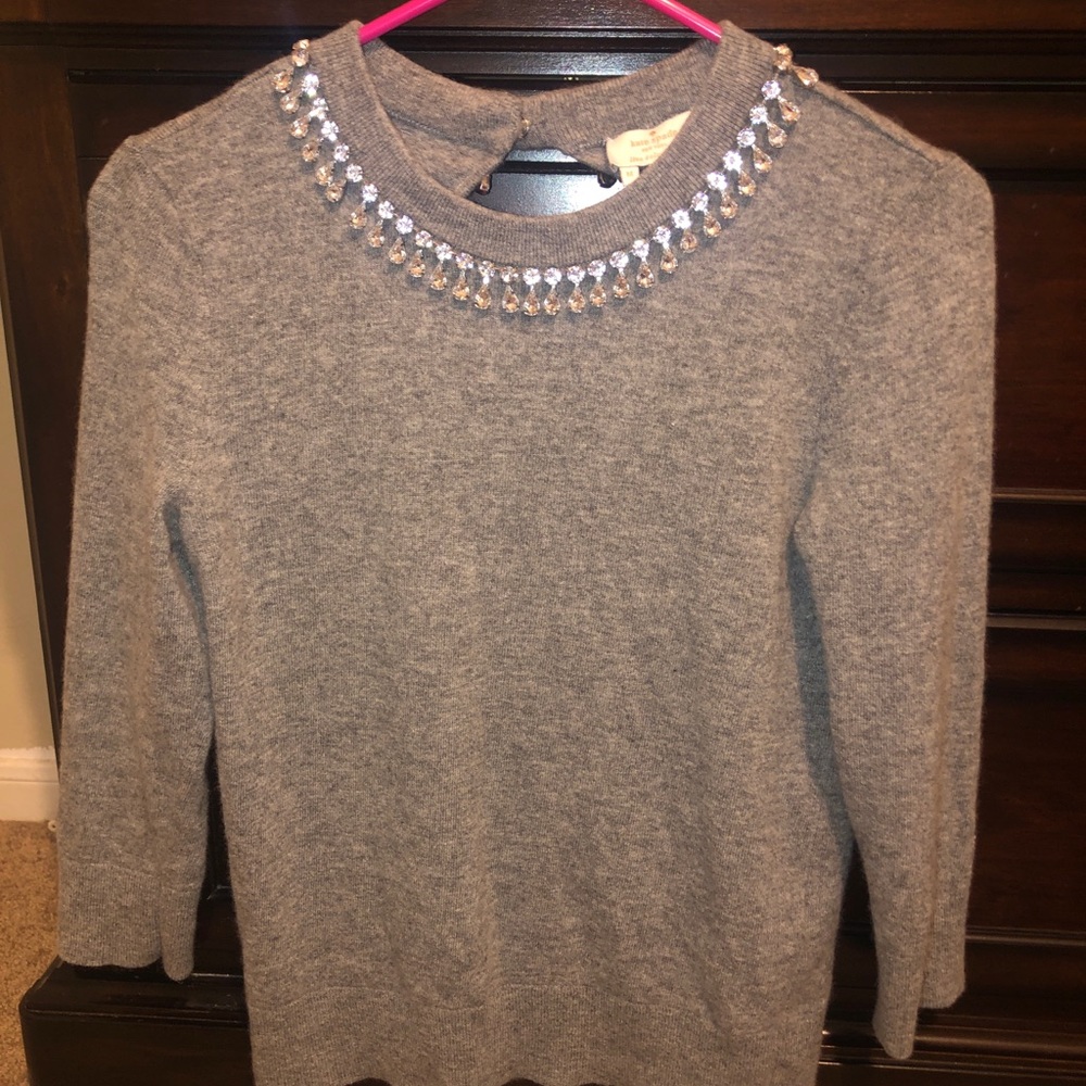 Kate Spade live colorfully 3/4 shirt/sweater